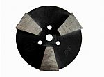 metal grinding pad for concrete